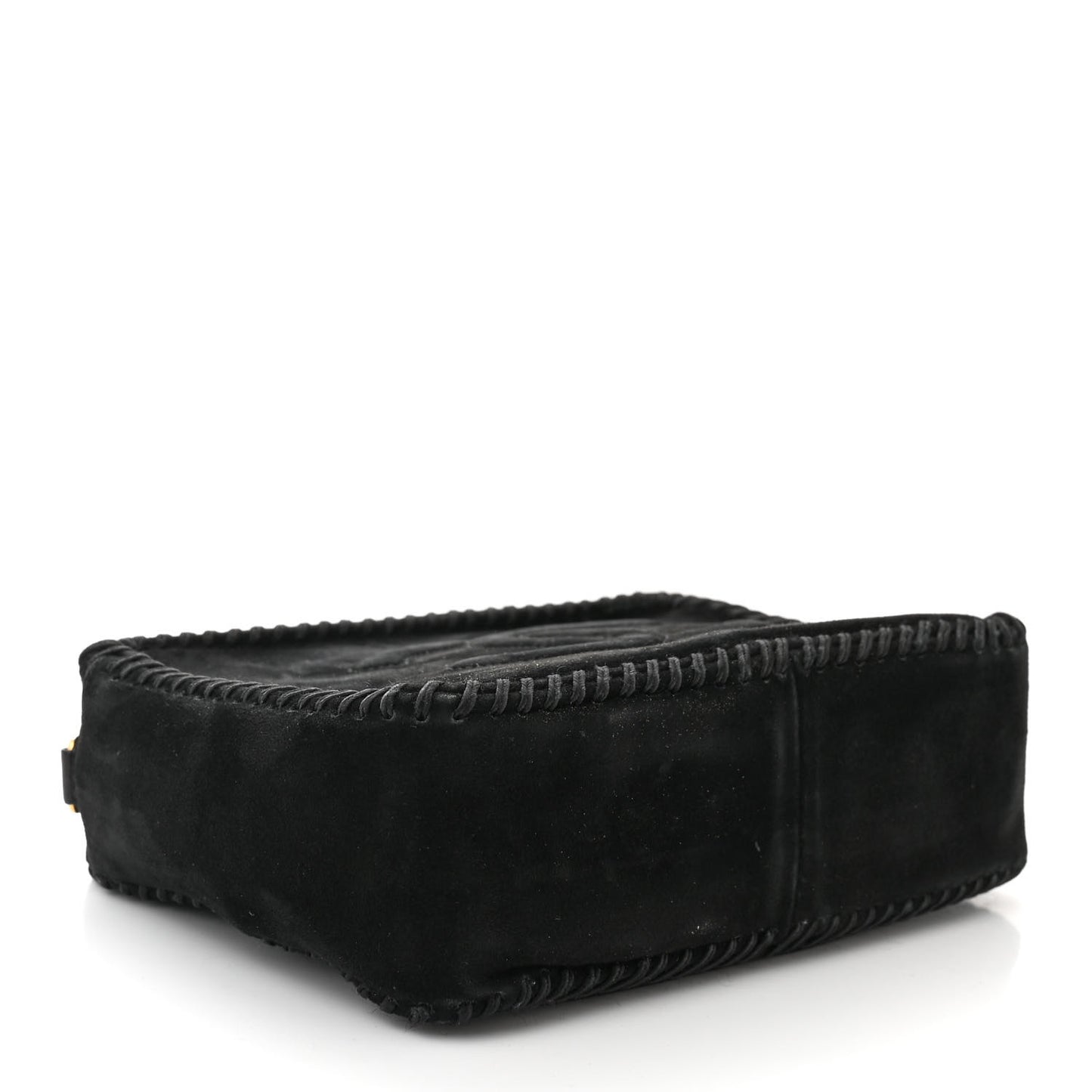 Suede CC Tassel Camera Case Black