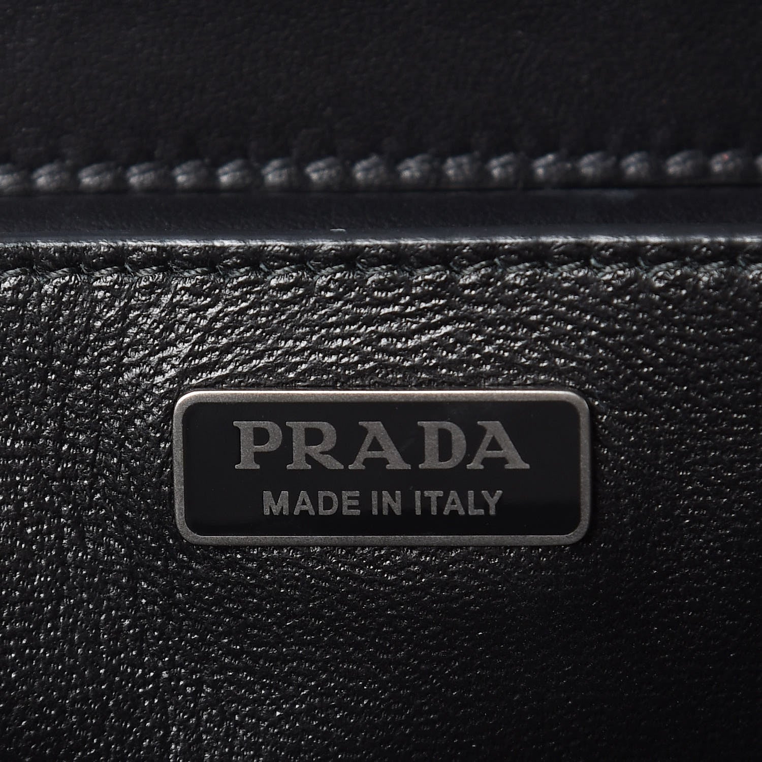 Prada City Calf Saffiano Cahier Bag Black 6 of 12