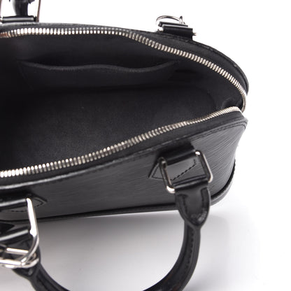 Louis Vuitton Epi Alma BB Black 5 of 11