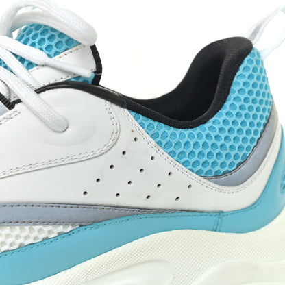 Christian Dior Technical Mesh Calfskin Mens B22 Sneakers 43 White Blue Grey 20 of 20