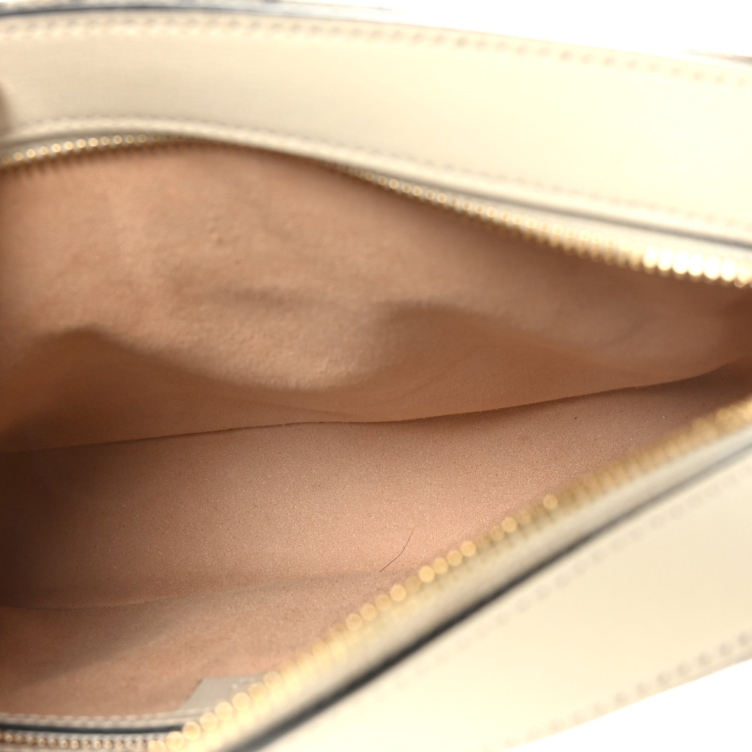 Gucci GG Supreme Monogram Small Horsebit 1955 Shoulder Bag Beige Mystic White 5 of 9