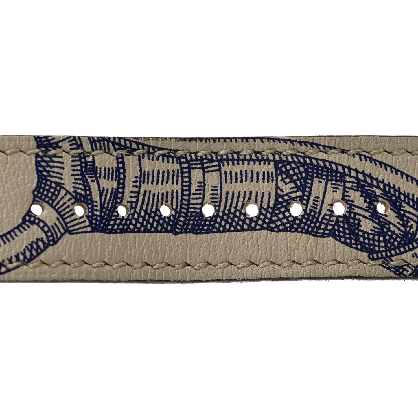 Swift Cavalleria Print 41mm Apple Watch Double Tour Strap Encre Beton
