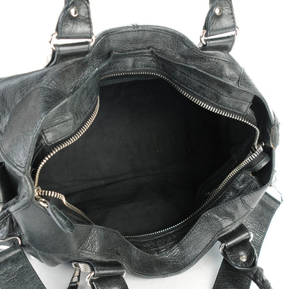 Balenciaga Agneau Giant 21 Silver Hardware Part Time Black 5 of 7