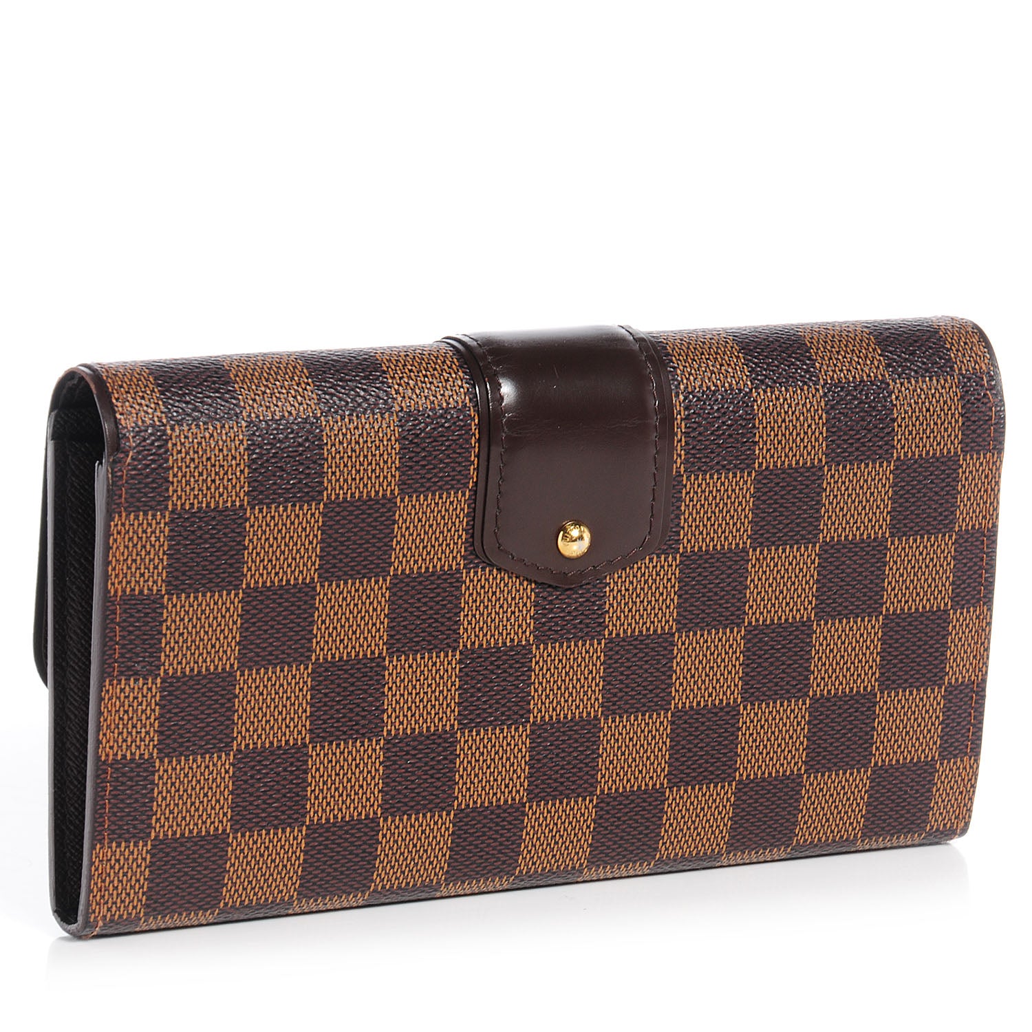 Louis Vuitton Damier Ebene Sistina Wallet 2 of 9