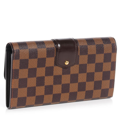 Louis Vuitton Damier Ebene Sistina Wallet 2 of 9
