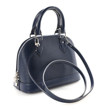 Louis Vuitton Epi Alma BB Indigo 3 of 9