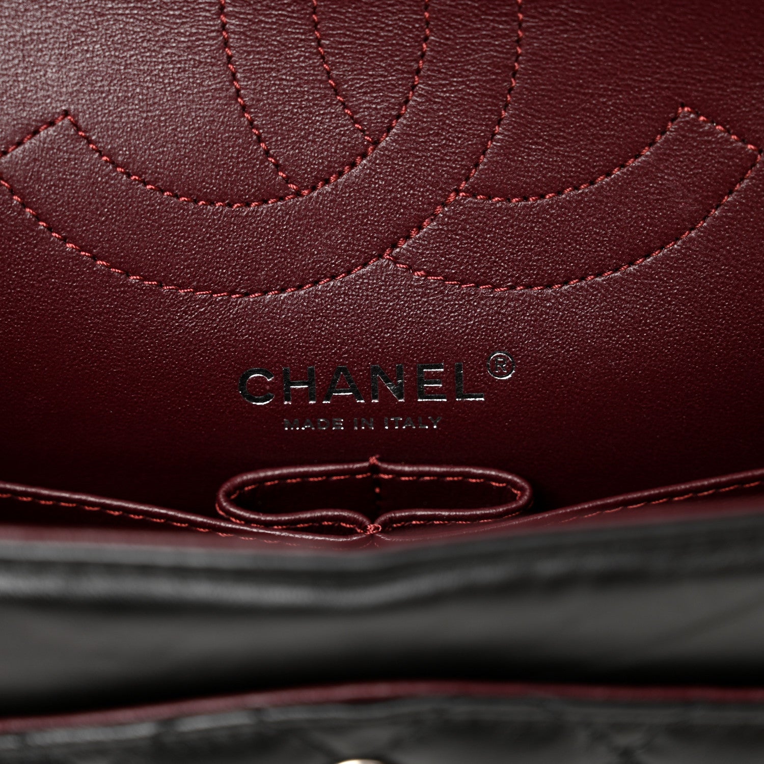 Chanel Aged Calfskin Quilted 2.55 Reissue 225 Flap Black 6 of 10