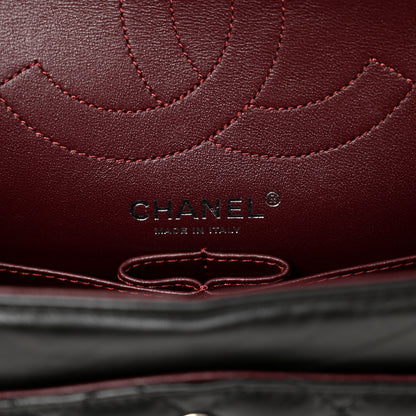Chanel Aged Calfskin Quilted 2.55 Reissue 225 Flap Black 6 of 10