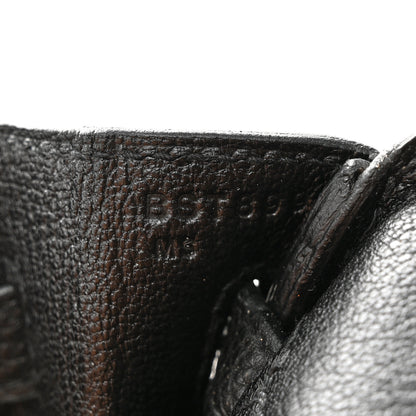 Hermes Togo Horseshoe Birkin 25 Gold Black 8 of 11