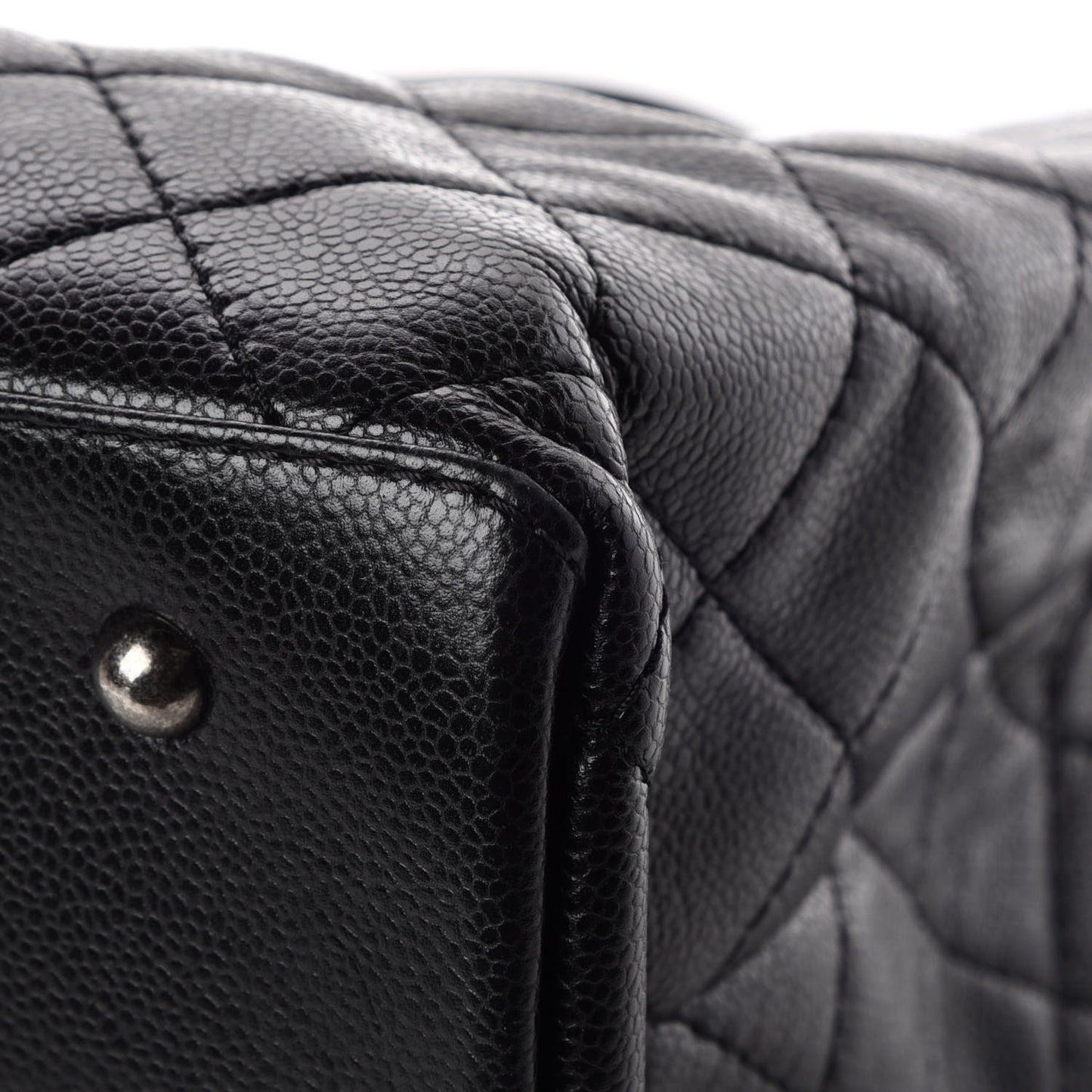 Caviar Quilted Large Be Caviar Tote Black