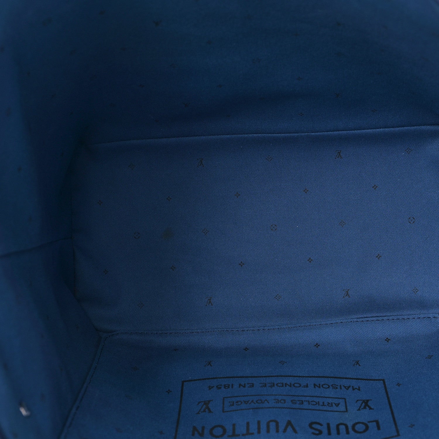 Louis Vuitton Monogram Escale Neverfull MM Blue 5 of 8