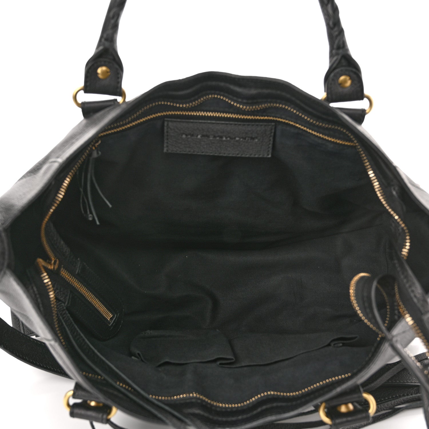 Balenciaga Agneau Classic Silver Hardware City Black 5 of 10