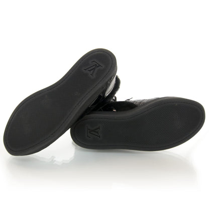 Louis Vuitton Leather Fur Medley Sneaker Boot 36.5 Black 4 of 6