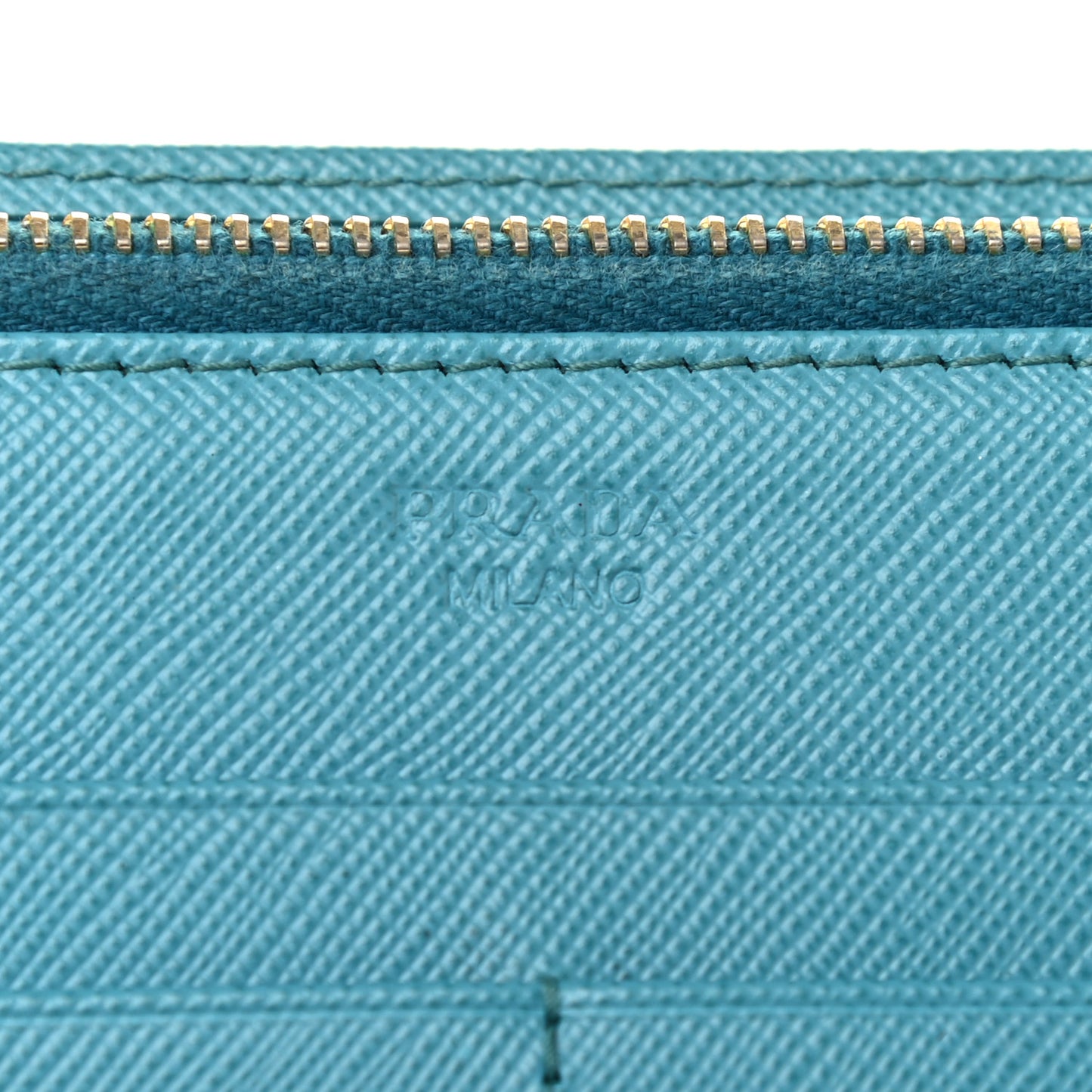 Saffiano Metal Zip Around Wallet Voyage