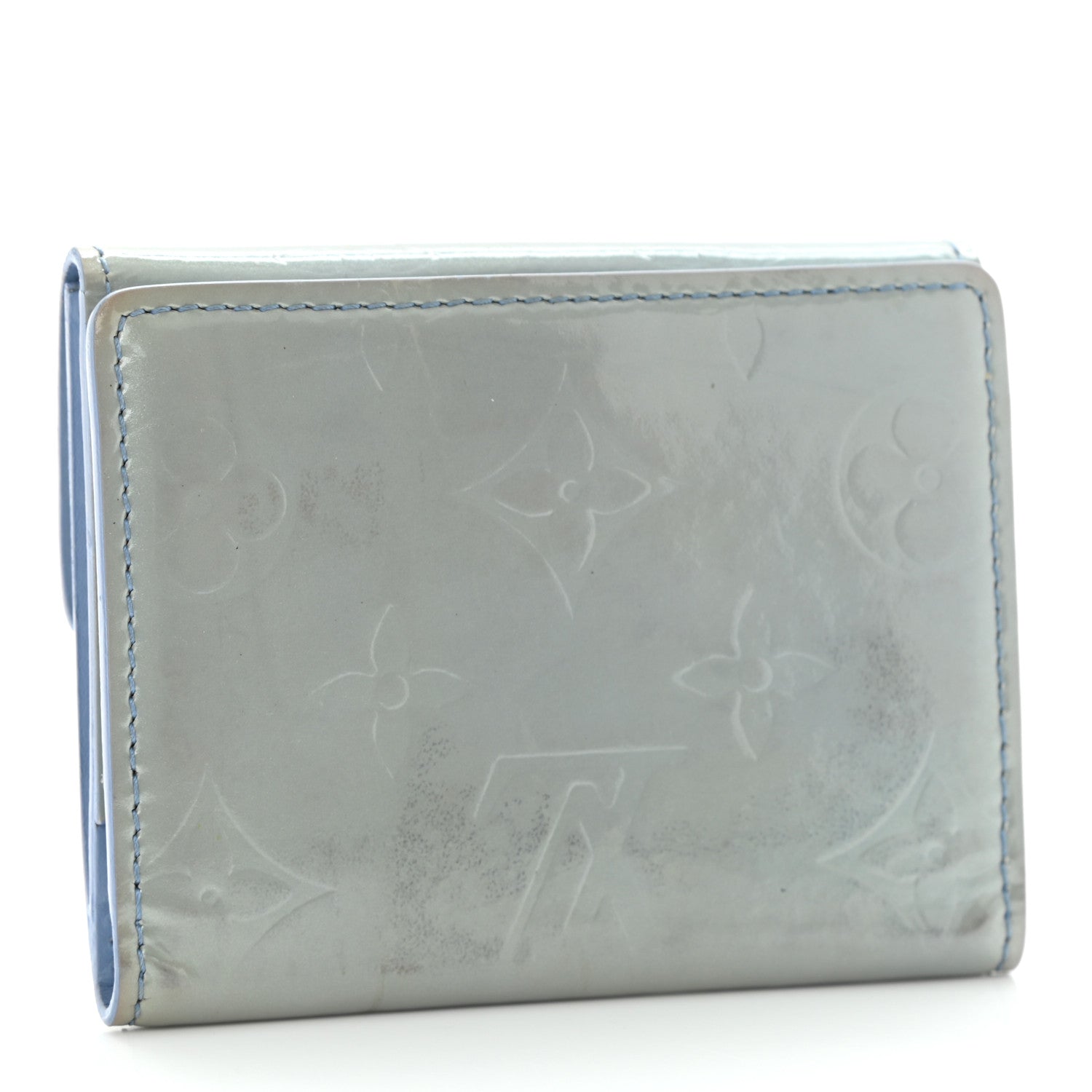 Louis Vuitton Vernis Ludlow Wallet Blue Galactic 3 of 10