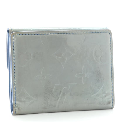 Louis Vuitton Vernis Ludlow Wallet Blue Galactic 3 of 10