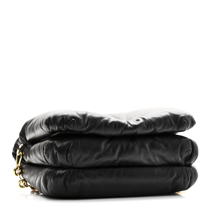 Loewe Lambskin Small Goya Puffer Bag Black 4 of 9