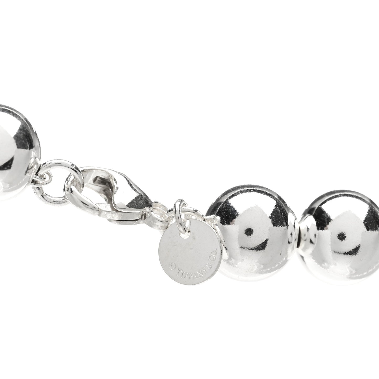 Sterling Silver 10mm HardWear Ball Necklace