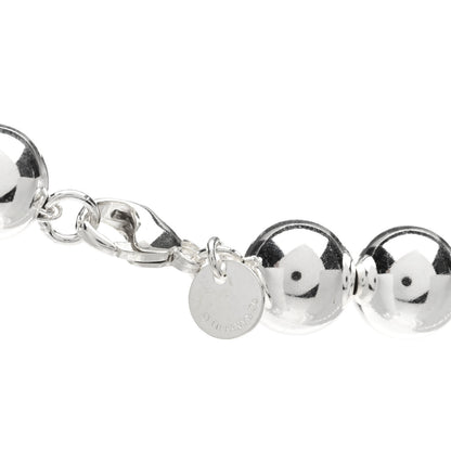 Tiffany Sterling Silver 10mm HardWear Ball Necklace 3 of 4