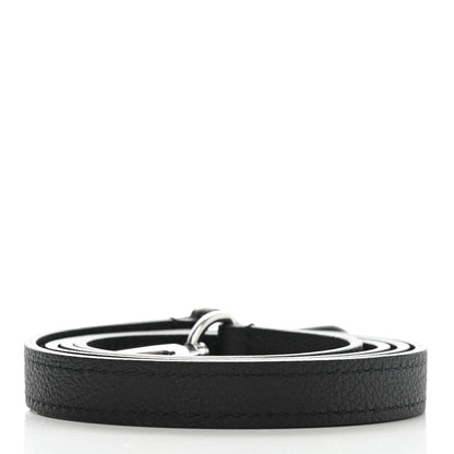 Louis Vuitton Calfskin Shoulder Strap Black 2 of 3