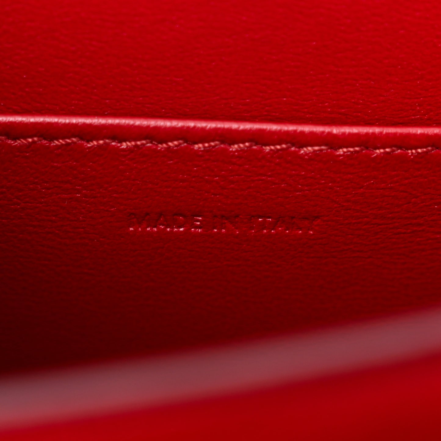 Box Calfskin Teen Classic Box Flap Bag Red