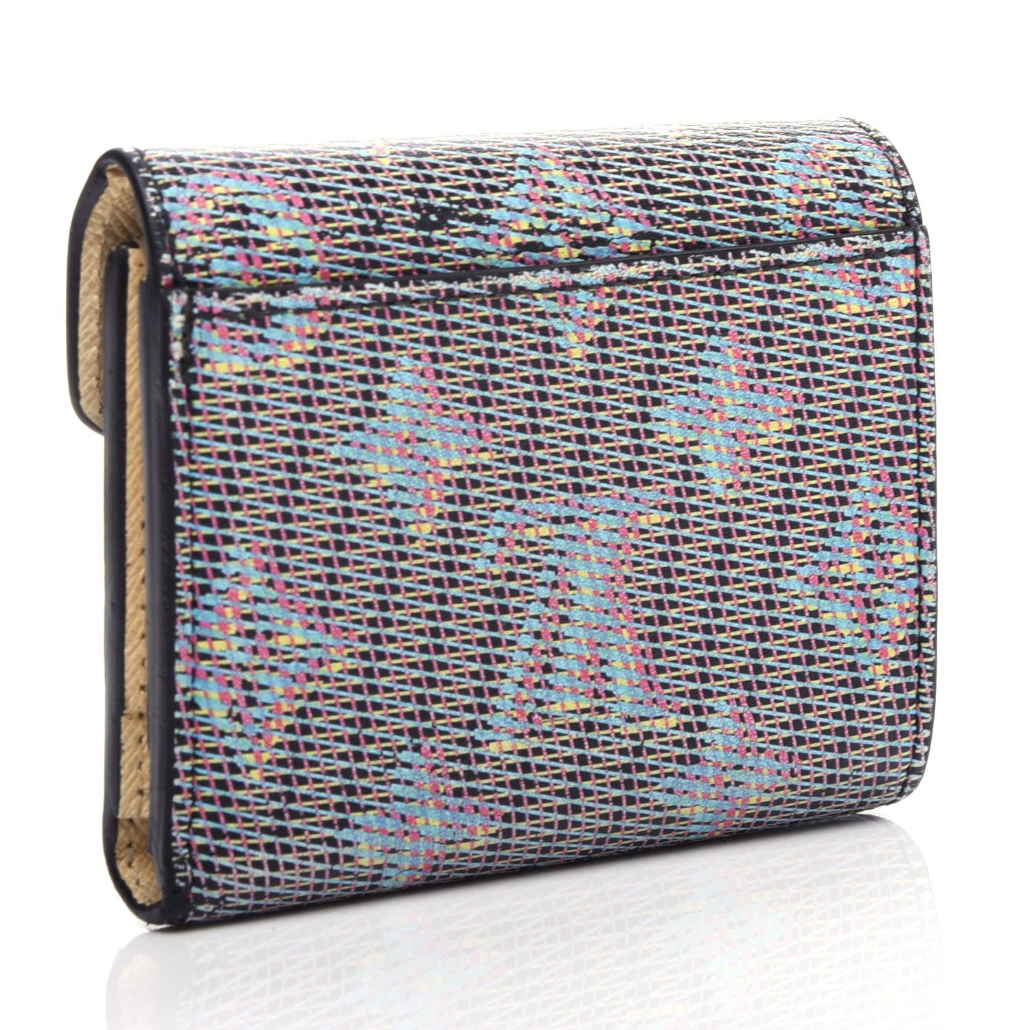 Louis Vuitton Monogram LV Pop Zoe Wallet Blue 3 of 11