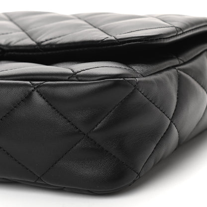 Chanel Lambskin Quilted Large CC Funky Town Flap Black 10 of 10
