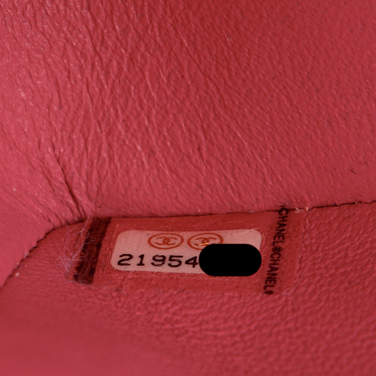 Chanel Lambskin Quilted Mini Rectangular Flap Fuchsia 7 of 7