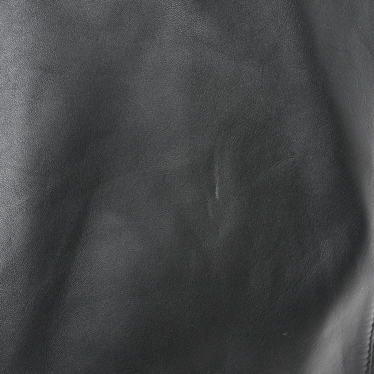 Lambskin Horizontal Cabas Black