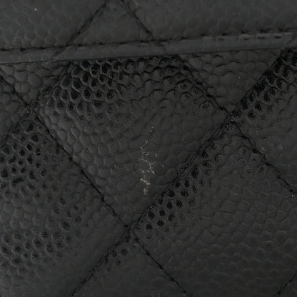 Chanel Caviar Quilted Medium Double Flap Black 12 of 12