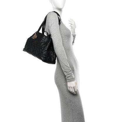 Christian Dior Calfskin Macrocannage Medium Toujours Black 2 of 13