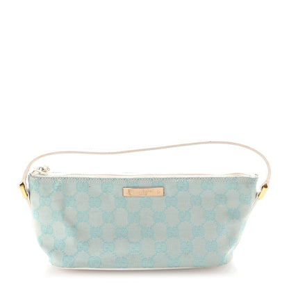 Gucci Monogram Boat Pochette Blue 1 of 10