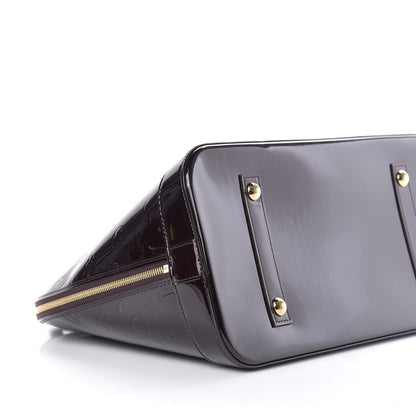 Louis Vuitton Vernis Alma GM Amarante 6 of 10