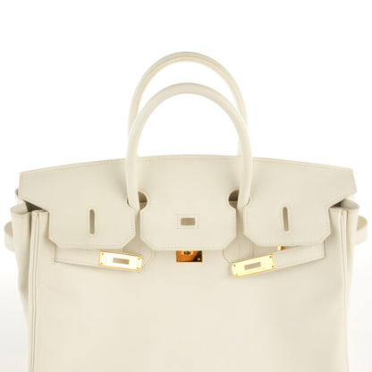 Hermes Gulliver Birkin 35 White 4 of 16