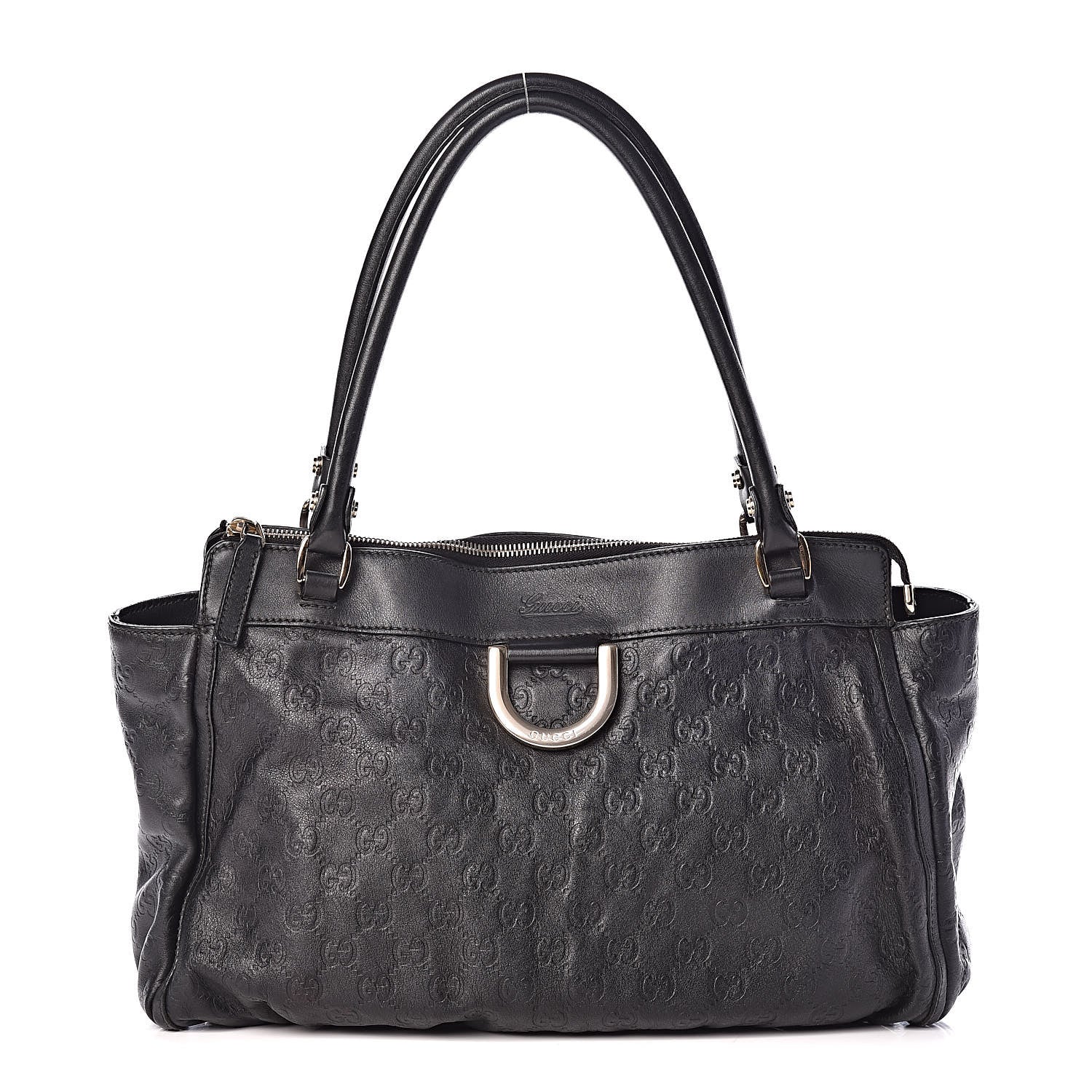 Gucci Guccissima D Gold Tote Black 1 of 15