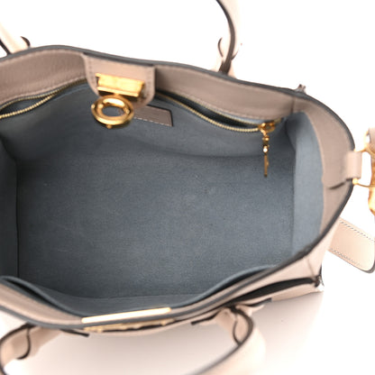 Louis Vuitton Calfskin Monogram On My Side PM Greige 5 of 8