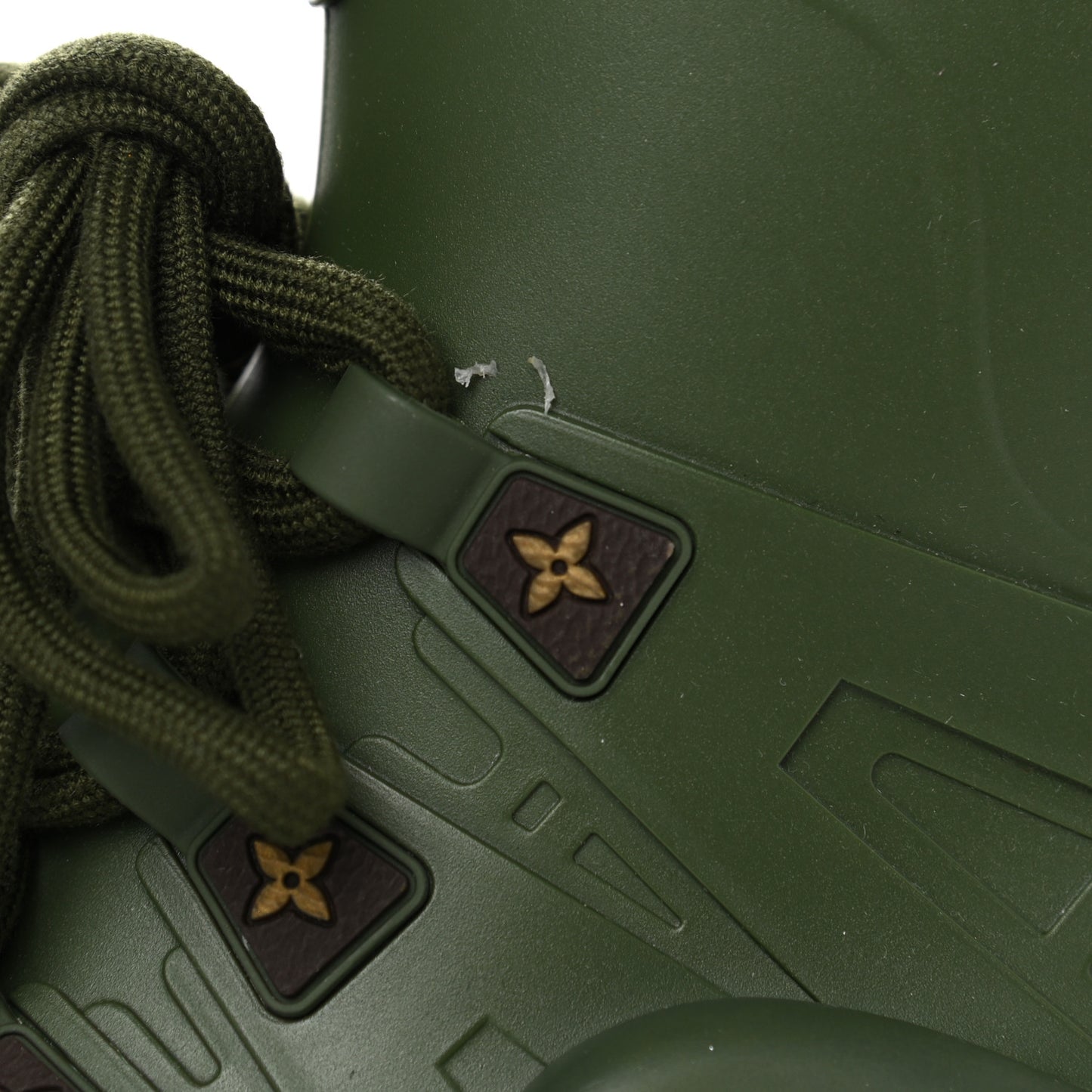 Mat Rubber Monogram LV Archlight Sneaker Boots 39 Kaki