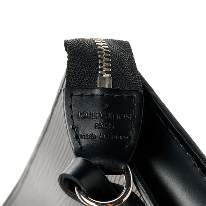 Louis Vuitton Epi Pochette Accessories 24 Black 8 of 11