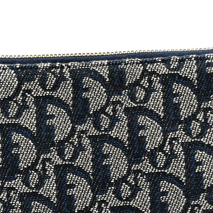 Christian Dior Monogram Mini Saddle Pochette Navy 8 of 10