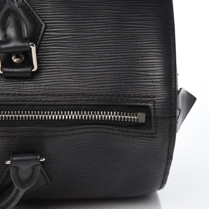 Louis Vuitton Epi Speedy 30 Black 12 of 21