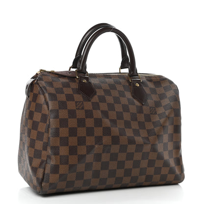 Louis Vuitton Damier Ebene Speedy 30 3 of 12