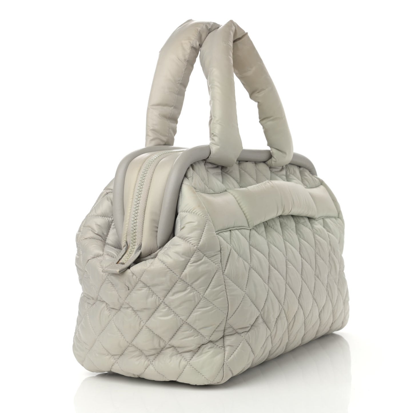 Nylon Coco Cocoon Bowler White