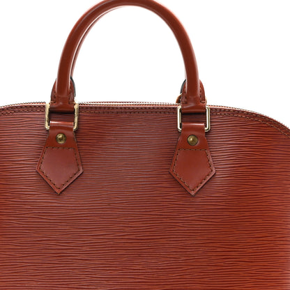Louis Vuitton Epi Alma PM Kenyan Fawn 7 of 11