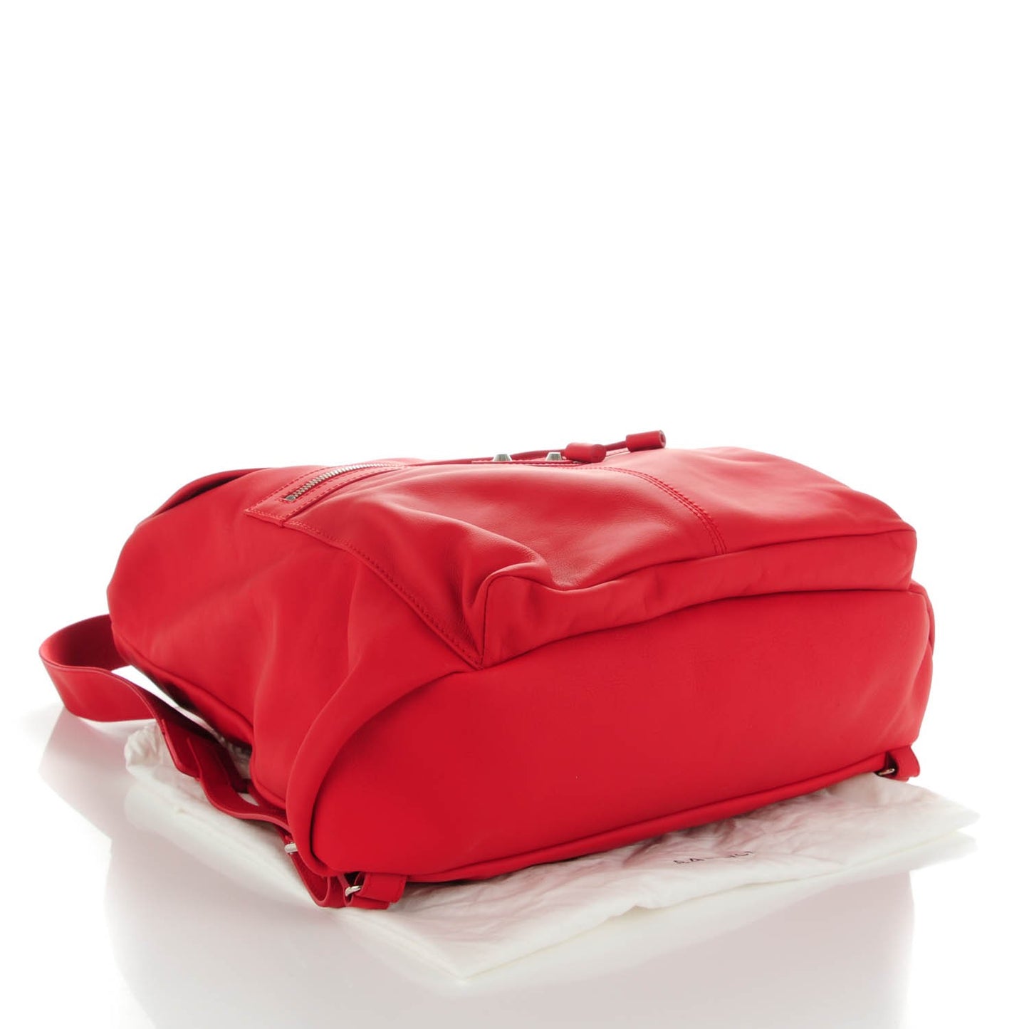 Matte Calfskin Classic Hardware S Traveler Backpack Rouge Grenade