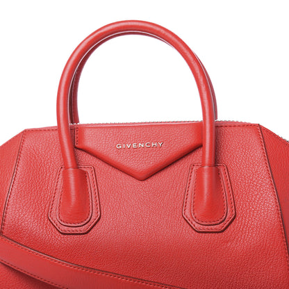Givenchy Sugar Goatskin Small Antigona Red 9 of 13