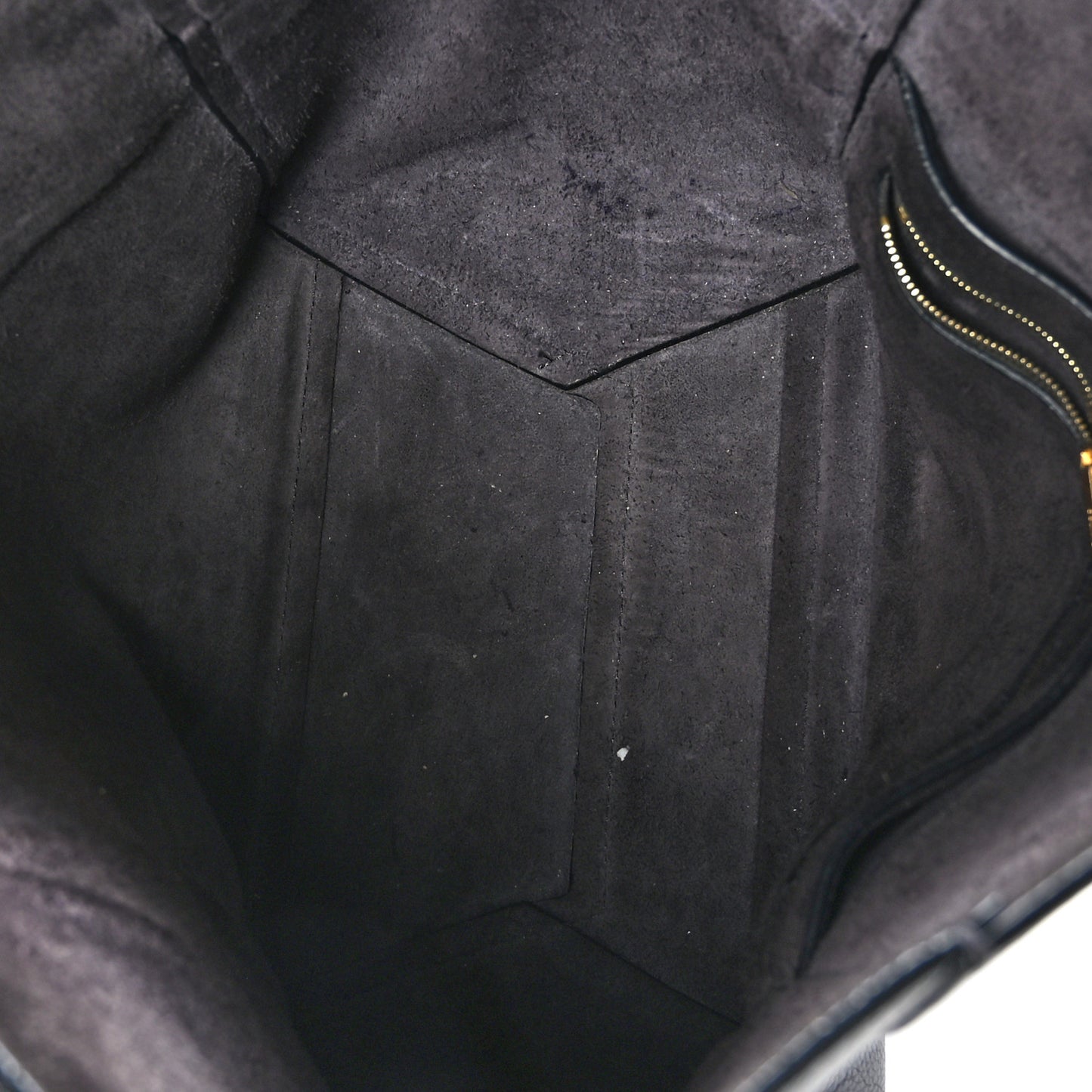 Soft Grained Calfskin Sangle Bucket Bag Grey