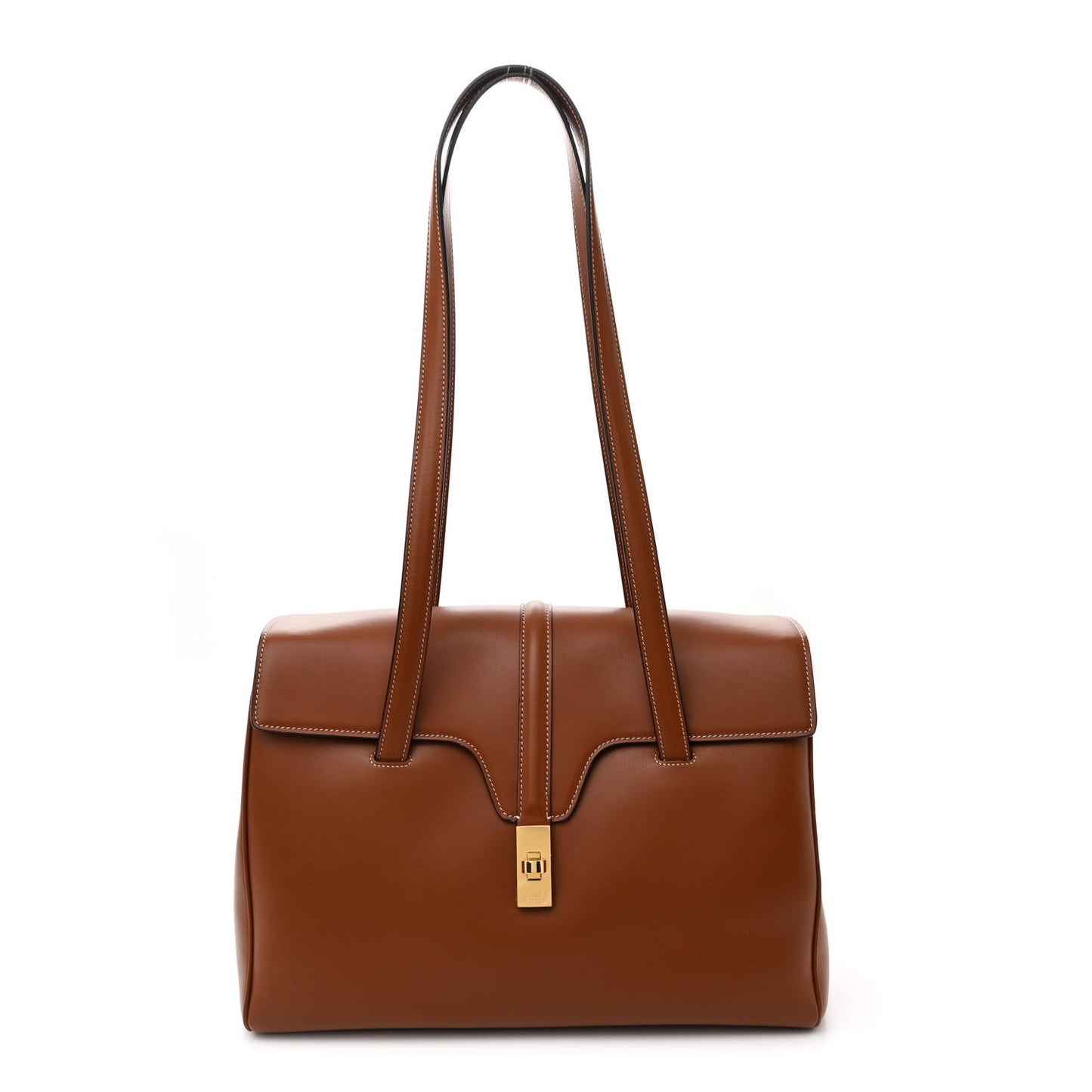 Calfskin Medium Soft 16 Bag Tan