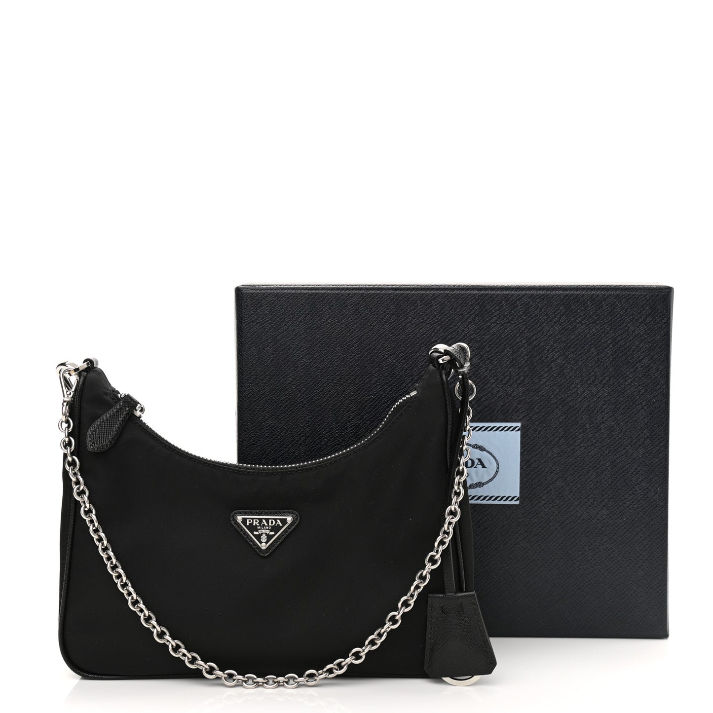 Nylon Re-Edition 2005 Shoulder Bag Black