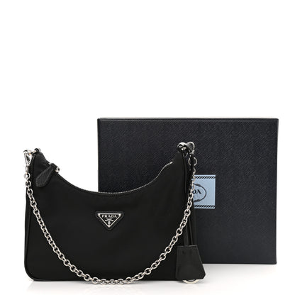 Prada Nylon Re-Edition 2005 Shoulder Bag Black 11 of 11