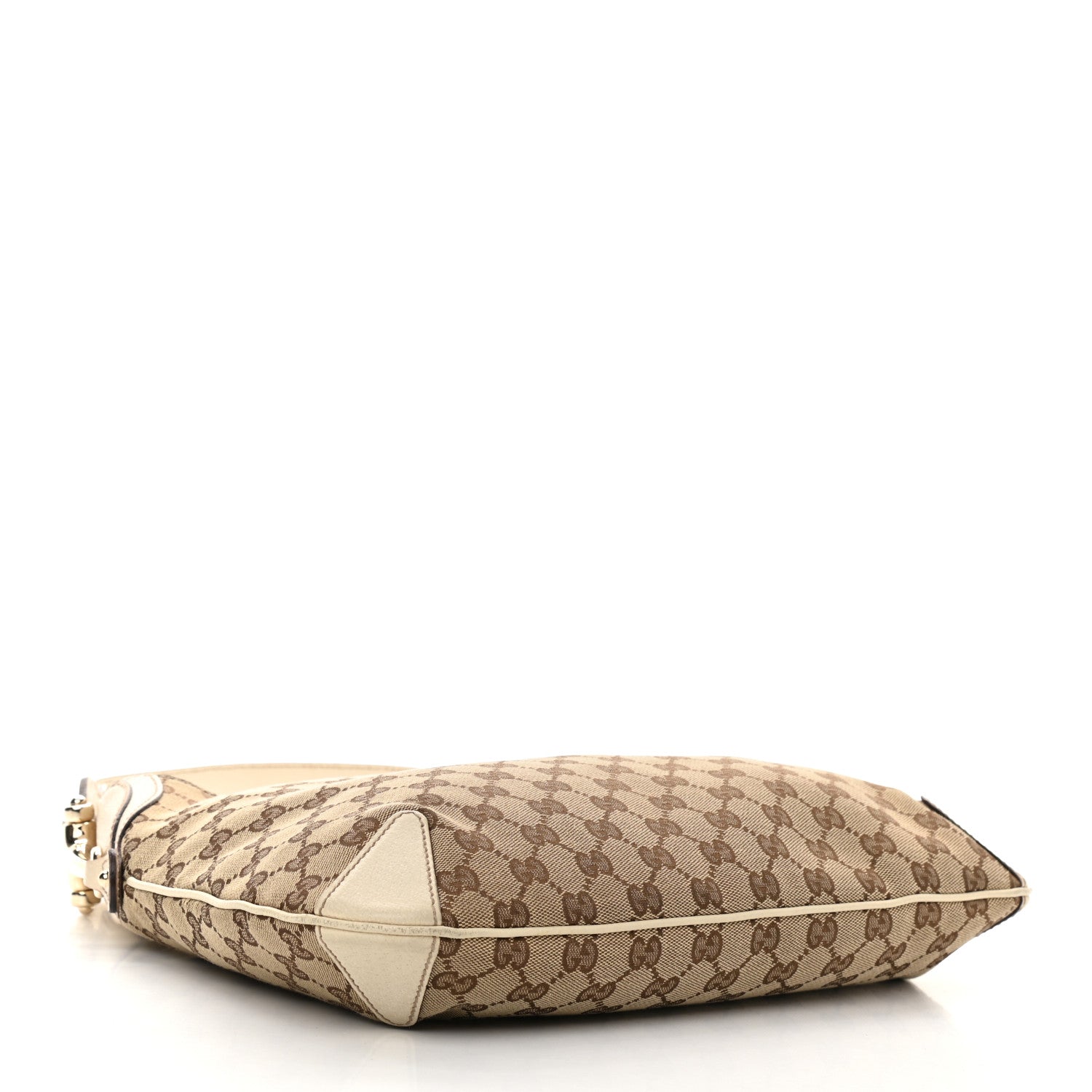 Gucci Monogram Creole Hobo Ivory 4 of 17